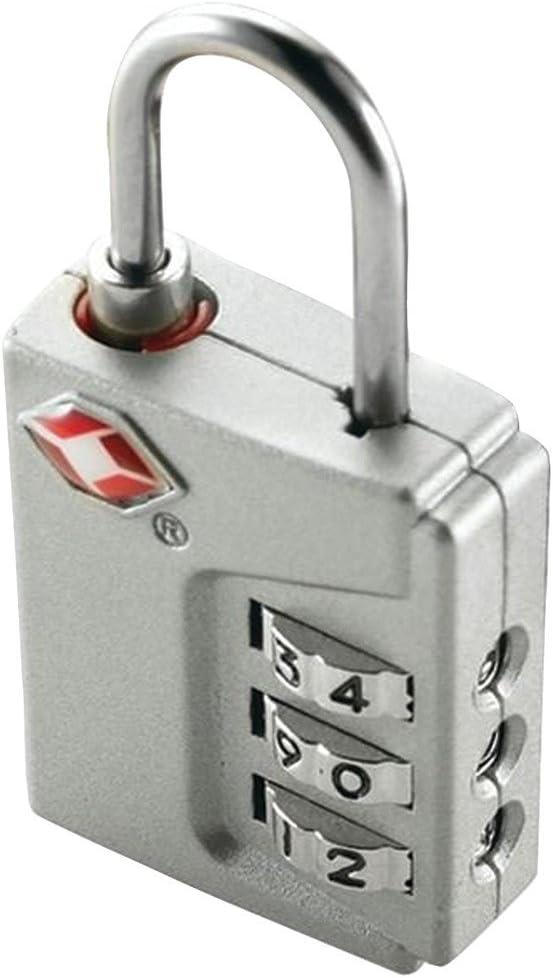 TRAVEL SMART BY CONAIR 3 Dial Comb Padlock