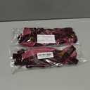 SIMISI RIBBON 24 Pcs Burgundy Velvet Bows Christmas Tree Ornaments Vintage Ribbon Bow for Tree Garland Wreath Rustic Crafts Gift Indoor Outdoor Xmas Decorations