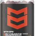 MTN OPS Slumber Sleep Gummies 60 Servings, Tart Cherry 1000mg, Melatonin 2.5mg, Chamomile, Natural Flavors, Made in USA, Mixed Berry, Nighttime Sleep Aid, Best By 04/26