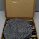 TaikaoQi Old Man Costume for Kids 100 Day of School Costume for Boys  Grandpa Cosplay Accessories with Hat, Glasses, Cane, Bow Tie, Suspenders, Magnifying Glass, Eyebrows & Mustache