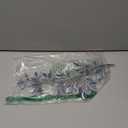 Hotop 2 Pieces Metal Tree Leaf Wall Decor Vine Olive Branch Leaf Wall Art Wrought Iron Scroll Sculptures Above the Bed, Living Room, Outdoor Decoration(Classic Style,Blue)