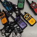 Walkie Talkies for Adults Long Range Rechargeable 6 Pack, Multi-purpose FRS 2 Way Radios with NOAA USB Chargers 4500mAh Battery for Family Seniors Care Garage Work Camping Hiking Skiing Cruise