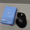 Wireless Bluetooth Side Scroll Mouse with Multi-Device, Ergonomic Computer Mice with Smart Flying Scroll, Quiet Click for Computer, Laptop, iPad, Tablet, MacBook (Black)