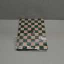 Compatible with MacBook Pro 13 inch Case M2 2026-2023,2022-2016 A2338 M1 A2251 A2289 A2159 A1989 A1708 A1706, Checkered Textured Cream Plastic Hard Shell & Keyboard Cover, Checkerd Green