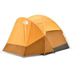 The North Face Tents Wawona 4 Tent | Four-Person Camping Tent, Water Repellent, Spacious & Easy to Set Up, Attached Vestibule Area