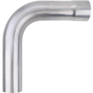 A-KARCK Exhaust 90 Degree Tube 2.25" OD, Mild Steel Exhaust Pipe Mandrel Bend, Custom Your Own Exhaust System