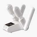 Boot Dryer for Work Boots, Shoe Dryer with Heat Blower, Glove Dryer & Boot Warmer - UV dual light source purification - intelligent timer - white