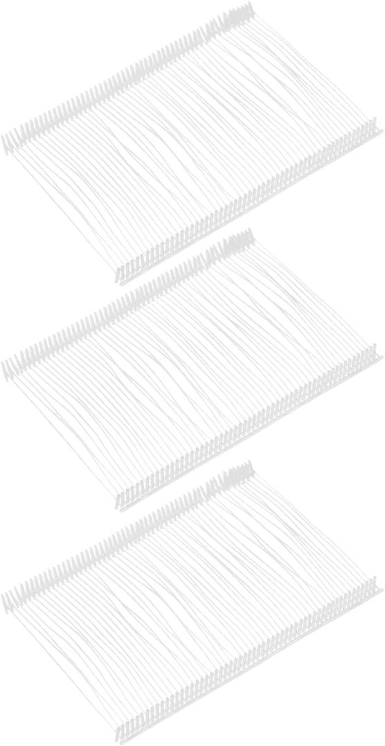 uxcell 5000pcs Standard Tagging Gun Fasteners 65mm Tagging Barbs Pins PP Plastic Tag for Price Tagging Gun, Clothing Tags Gun Attachments for Clothes Bag Fabric, White