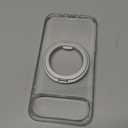 TORRAS 360 Magnetic Stand for iPhone Air Case, [Fit for MagSafe] [MilitaryGrade Protection] Slim Case for iPhone 17 Air, 2025, Clear, Ostand O3 Fitness Series