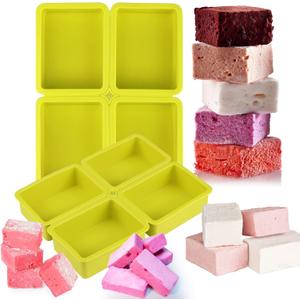 Vodolo Freeze Dryer Tray Dividers Silicone - Rectangle Freeze Dryer Accessories for Dairy, Eggs, Ice Cream, Paste Food