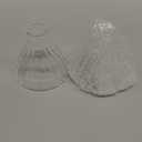 Mozacona 2pcs Glass Funnel Pour Over Coffee Filters,Coffee Drippers