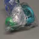 Nuby 3 Pack Two Handle No Spill Toddler Sippy Cups - Toddler Cups Spill Proof with Easy and Firm Grip - Aqua, Blue, Green