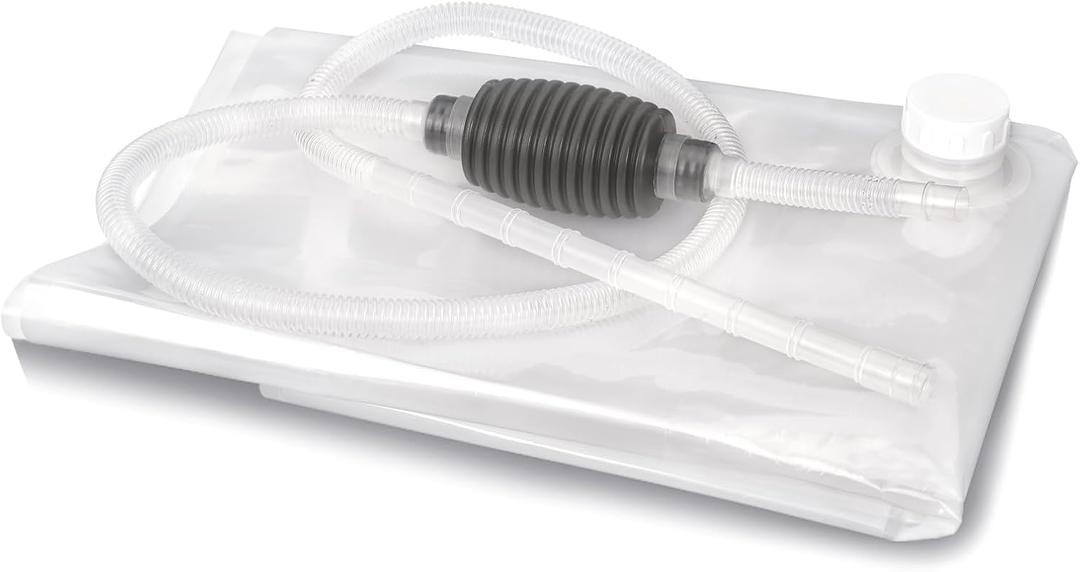 Zipcase Water Storage Bladder, 100 Gallon Heavy Duty Food-Grade Plastic Bag, for Emergency Water Bank, Ideal for Bathtub Water Storage, Camping, Gardening and Agricultural Irrigation.