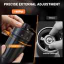 Mini Manual Coffee Grinder with 40 Adjustable Settings, Portable Hand Coffee Bean Mill with 30g Capacity, Conical Burr Coffee Grinder with Crank for Travel, Camping, Office, Espresso, Pour Over, etc