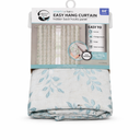 Zenna Home Smart Curtains – Easy Hang Curtain Panel, 84" Length, Hidden Back Hooks