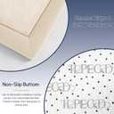 Baby Play Mat for Floor Nursery Rug Muscle Mat Area Rug Playroom Rug 59"x79" Playpen Mat Memory Foam 1.3" Thick Crawling Mat for Babies,Toddlers, Infants, Kids,A Beige
