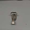 DELTA Dansant Towel Hook, Robe Hook Satin Nickel Towel Holder for Bathroom, Bathroom Accessories, 135241 2.4 x 2.9 x 4.8 Inches (SpotShield Brushed Nickel)