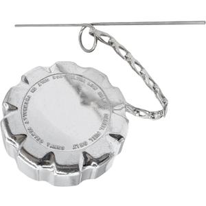 20770657 3" Neck With - 8 Threads Fuel Cap Fit for Volvo VN/VNL & Mack 2010-up Heavy Duty Trucks - Non-Locking Non-Vented Low Sulfur. Replaces# 20770683 S21685 20511587