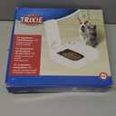 Trixie TX2 Automatic Food Dispenser, Two Food Bowls, Dual Timer, 48 Hour Timer, Battery Operated, White