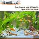 Hamiledyi 6-8in Aquarium Driftwood 3PCS Reptile Spider Wood Assorted Branches Natural Trunk Driftwood Tree Fish Tank Decoration