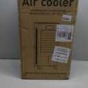Portable Evaporative Air Cooler, Quiet Windowless Swamp Cooler with 4 Ice Packs, 2 Gallon Water Tank, Remote Control, 4 Modes & 3 Speeds, Oscillating Cooling Fan for Bedroom, Living Room and Office, 22'*12'*11'