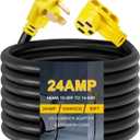 50ft EV Charger Adapter Cord Compatible with NEMA 10-30P to 14-50R, 3 Prong Old Dryer Outlet to EV(Max 24Amp) for Tesla Model 3 Y S X or Level 2 EV Charging, NOT for RV, ETL Listed