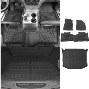 powoq Floor Mat Compatible with 2011-2021 Jeep Grand Cherokee Cargo Mat Floor Liner TPE Trunk Cargo Liner Replacement for 2011-2021 Jeep Grand Cherokee Accessories