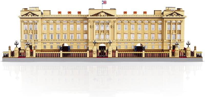 ELAICREE Architecture Buckingham Palace Building Blocks, 5604+Pcs Modular House Building Set for Adults Collectors Hobbyists, DIY Blocks Educational Toy Gift