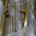 6.6 FT Metal Arch Backdrop Stand, Wedding Arch Backdrop Stand for Ceremony, Gold Wedding Balloon Arch Stand, Reusable Arch Frame Wedding for Birthday Party, Baby Shower and Ceremony Decoration