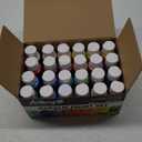 Artkey Acrylic Paint Set, 24 Colors 2 oz/59 ml Acrylic Paint Kit for Professional Artists & Beginners  Craft & Art Supplies for Canvas, Wood, Fabric, Rock, Leather, Ceramic, Glass, Easter Egg