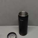 Sekaer Travel Electric Tea Kettle Portable Small Mini Coffee Kettle, with 4 Variable Presets, Personal Hot Water Boiler 304 Stainless Steel with Auto Shut-Off & Boil Dry Protection, SY-618B (Black Gold)