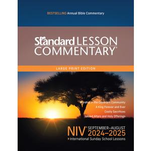 NIV Standard Lesson Commentary Large Print Edition 2024-2025 (Standard Lesson Comm)