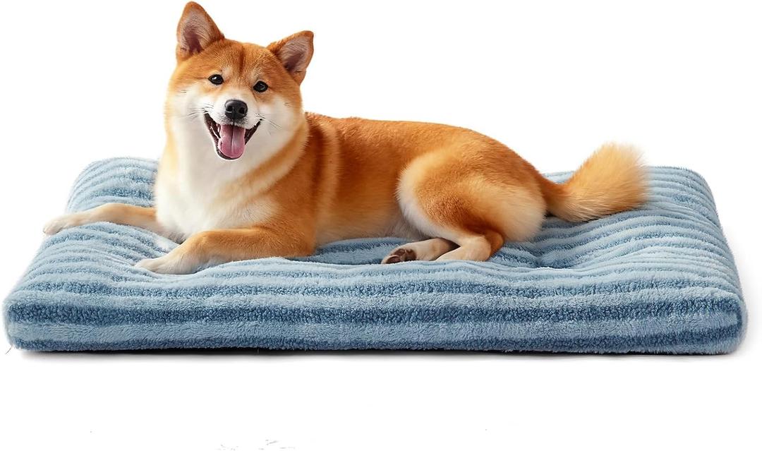 FURTIME Washable Dog Bed Medium Size Dogs, Deluxe Dog Crate Beds