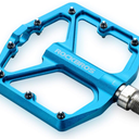 ROCKBROS Mountain Bike Pedals MTB Pedals Bicycle Flat Pedals Aluminum 9/16" Sealed Bearing Lightweight Platform for Road Mountain BMX MTB Bike