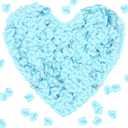 3 x 1000Pieces Rose Petals, Artificial Flower Petals Fake Rose Petals for Romantic Night,Wedding,Proposal Anniversary Flower Decorations(Tiff Blue) (1000pcs)