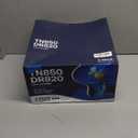 TN850 Toner Cartridge & DR820 Drum Unit Compatible for Brother TN850 TN-850 DR820 DR-820 Replacement for Brother DCP-L5500DN DCP-L5650DN HL-L6200DWT HL-L6400DW MFC-L5700DW MFC-L5800DW Printer (3pack)