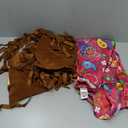 Morph 70s Outfits For Girls, Girl Hippie Costume, 60s Outfits For Girls, Hippie Costume For Kids, Kid Disco Outfit (Large, Pink)