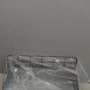 Colonial Tin Works Set of Two-Decorative Wire Back Wall Shelves-Industrial, Rustic Grey/Rust