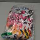 Men's Novelty Hip-hop Graffiti Cool Graphic Hoodies Hooded Colorful Totem Sweatshirts Pullover, Small, Purple (Pink)