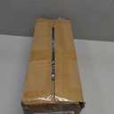 CAROD 33.4" Large Floor Squeegee for Concrete, Commercial Heavy Duty Silicone Blade Squeegee for Floor with 63" Stainless Handle, Anti-Splash Curved Baffle for Garage, Factory, and Tough Cleaning Jobs