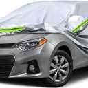 Waterproof Car Covers Replace for 2004-2025 Toyota Corolla Sedan, 6 Layers All Weather Custom-fit Car Cover with Zipper Door & Windproof Bands for Snow Rain Dust Hail Protection (Corolla)