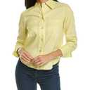 Vince Womens Small L/S Shirt, Pomelo, Size 8