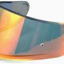 Sedici Strada 2 Visor Strada 3 Face Shield Helmet Visor Accessories Replacement for LS2 FF801 FF397 FT2 VECTOR (Aurora Red)