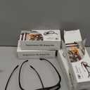 DLP Link 3D Glasses, ELEPHAS 144Hz Rechargeable Active Shutter Eyewear for Most DLP-Link 3D Projectors- Acer, ViewSonic, BenQ Vivitek, Optoma, Panasonic, Dell, Viewsonic (4 Pack)