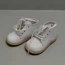 Josmo Baby Unisex Walking Shoes First Walker, Baby First Walk Training Shoes (5 Toddler, White)