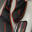 powoq Hood Deflector Compatible with 2022-2026 Nissan Frontier Deflector ABS Glossy Black Shield Hood Protector Replacement for 2022 2023 2024 2025 2026 Nissan Frontier Accessories