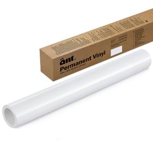 ANT Ivory White, 24" x 30, Permanent Vinyl Roll, Adhesive Vinyl Roll, for DIY Project, Decal, Sticker, Compatible with Cricut, Cameo, Silhouette, Weather-Resistant