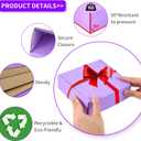 25 Pack Small Shipping Boxes Purple Corrugated Cardboard Box 7x5x4 inches，Corrugated Box for Packaging Small Business,Mailing Packing Literature Mailer,Shipping Gift Boxes