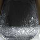 MERACH Vibration Plate Exercise Machine, Curved Vibration Plate for Lymphatic Drainage Weight Loss, Vibrating Plate with Real-Time Calorie Tracking on LED Display, Workout Equipment for Home Women Men (Black)