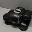 MERACH Under Desk Elliptical Machine, Leg Exerciser While Sitting for Seniors with Remote Control & 12-Speeds, Quiet Portable Electric Seated Pedal Exerciser Machine for Home Office, Classic